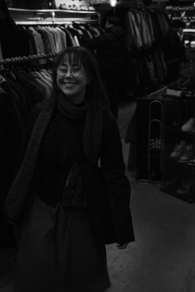 sav smiling