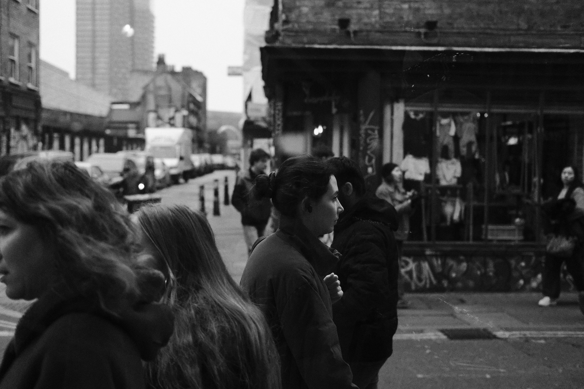 passing by